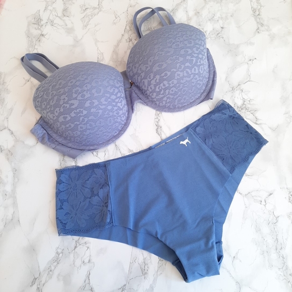 PINK Victoria's Secret Other - PINK Victoria Secret Wear Everywhere T-Shirt Lightly Lined Underwire and Panty
